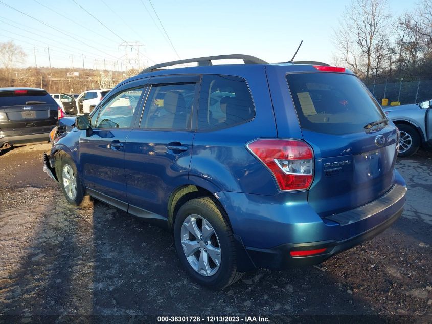 2015 SUBARU FORESTER 2.5I PREMIUM - JF2SJADC3FH560929