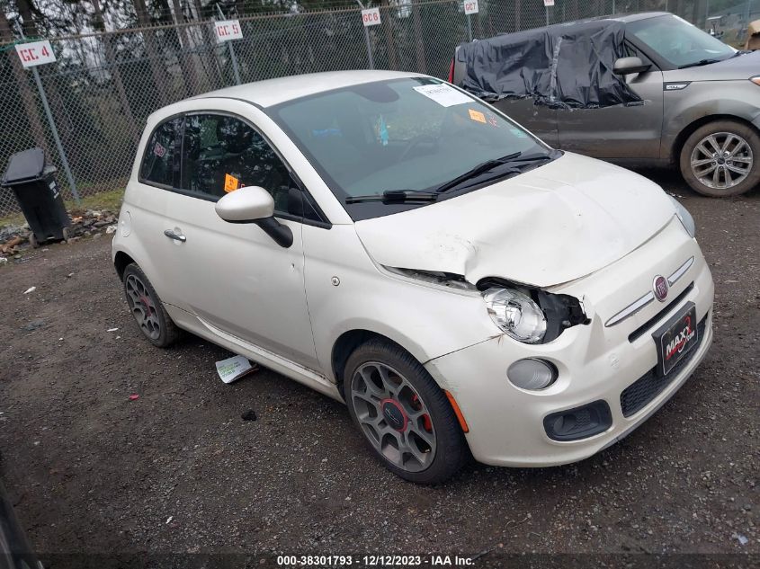 2013 FIAT 500 SPORT - 3C3CFFBR8DT754870