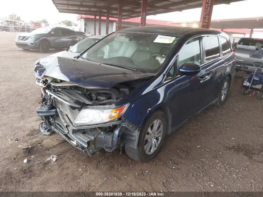 2014 HONDA ODYSSEY EX-L - 5FNRL5H66EB099212