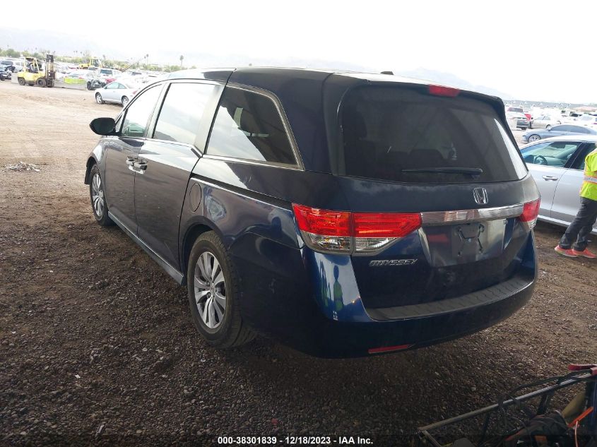 2014 HONDA ODYSSEY EX-L - 5FNRL5H66EB099212