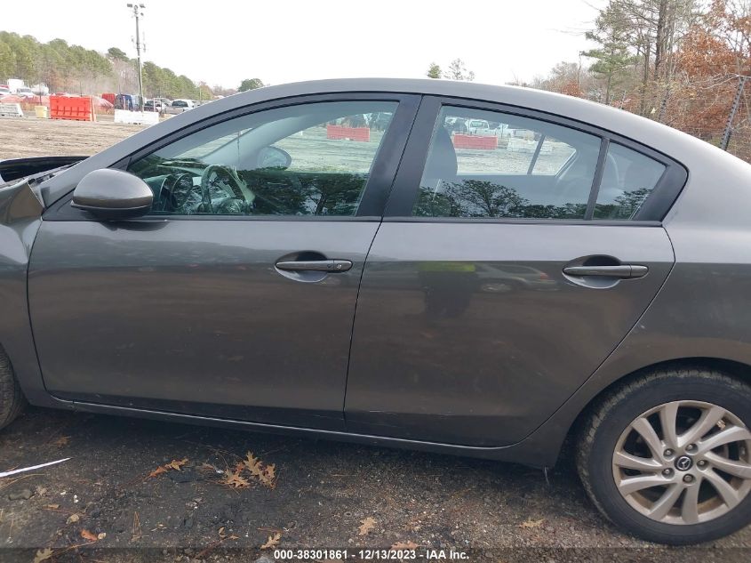 2013 MAZDA MAZDA3 I TOURING - JM1BL1V70D1833941