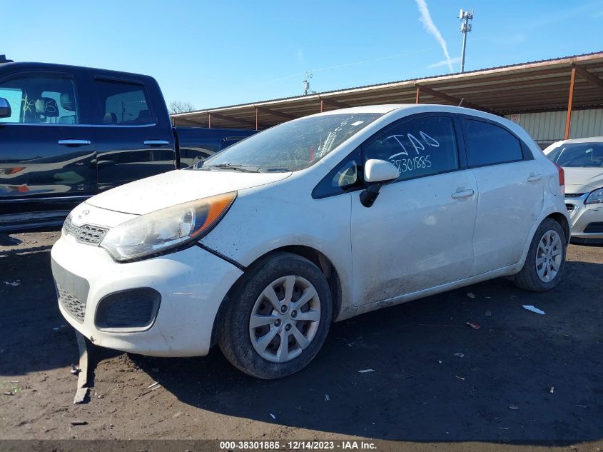 2014 KIA RIO LX - KNADM5A39E6386205