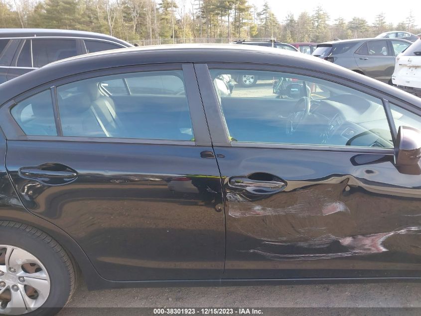 2015 HONDA CIVIC LX - 19XFB2F57FE245753