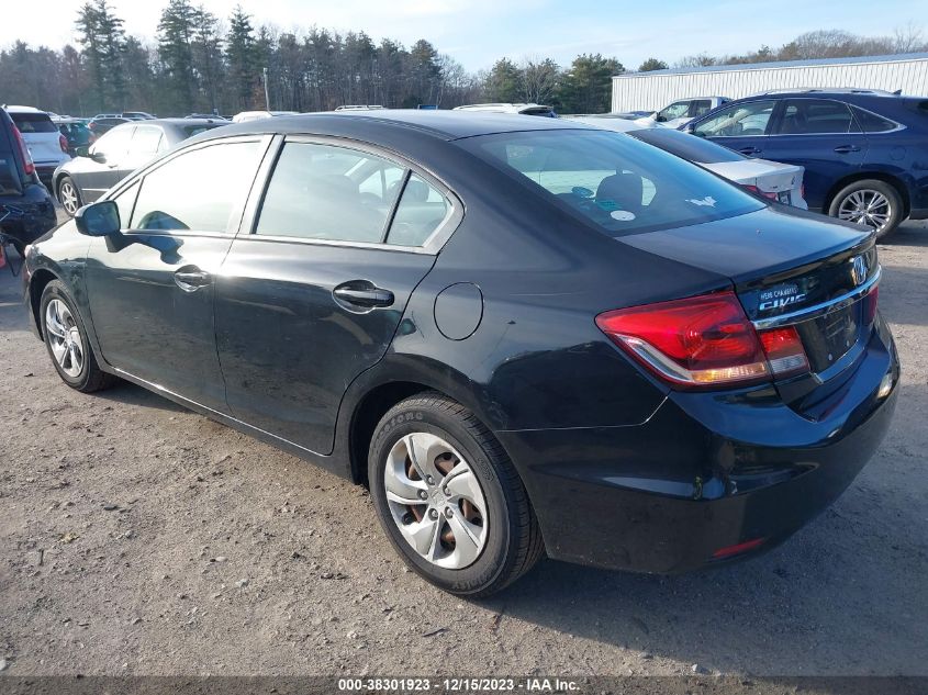 2015 HONDA CIVIC LX - 19XFB2F57FE245753