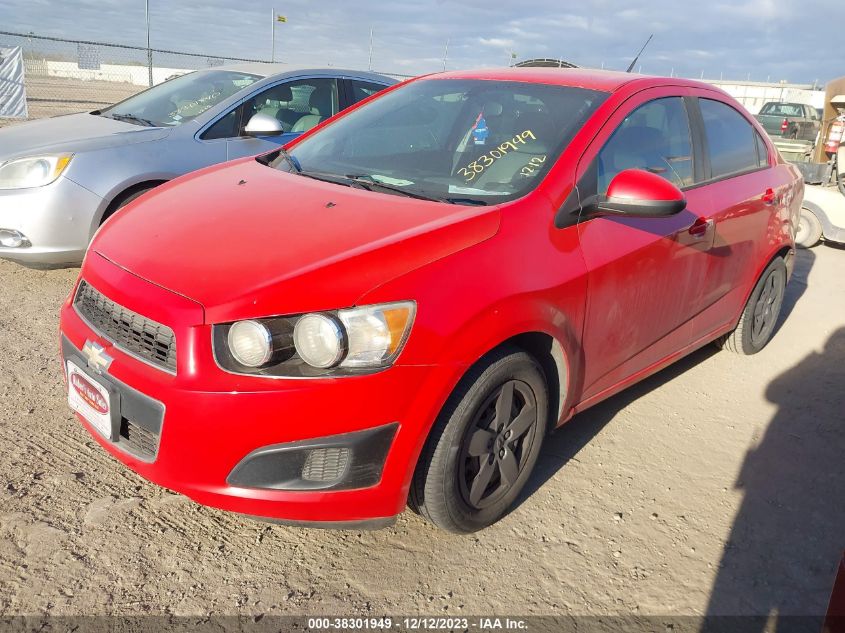 2014 CHEVROLET SONIC LS MANUAL - 1G1JB5SH9E4212421