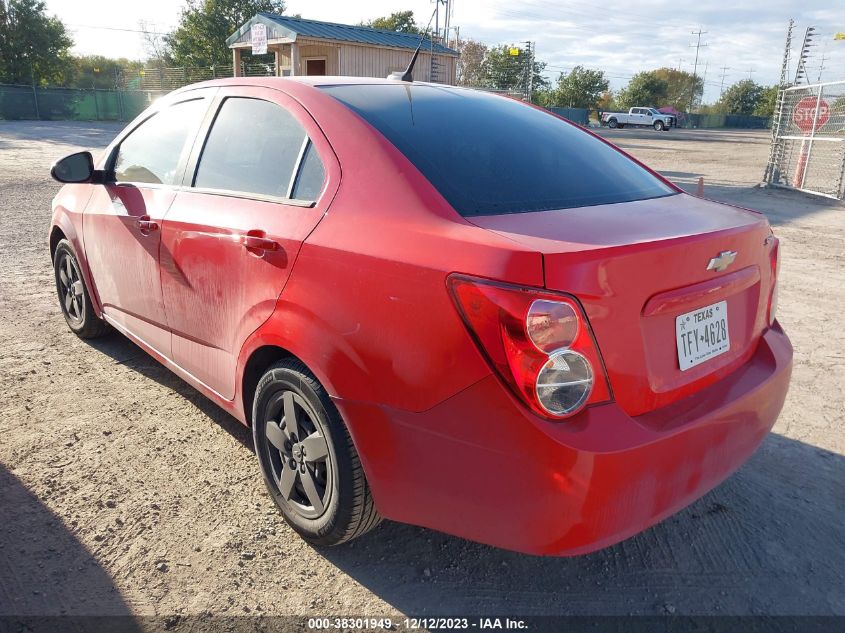2014 CHEVROLET SONIC LS MANUAL - 1G1JB5SH9E4212421