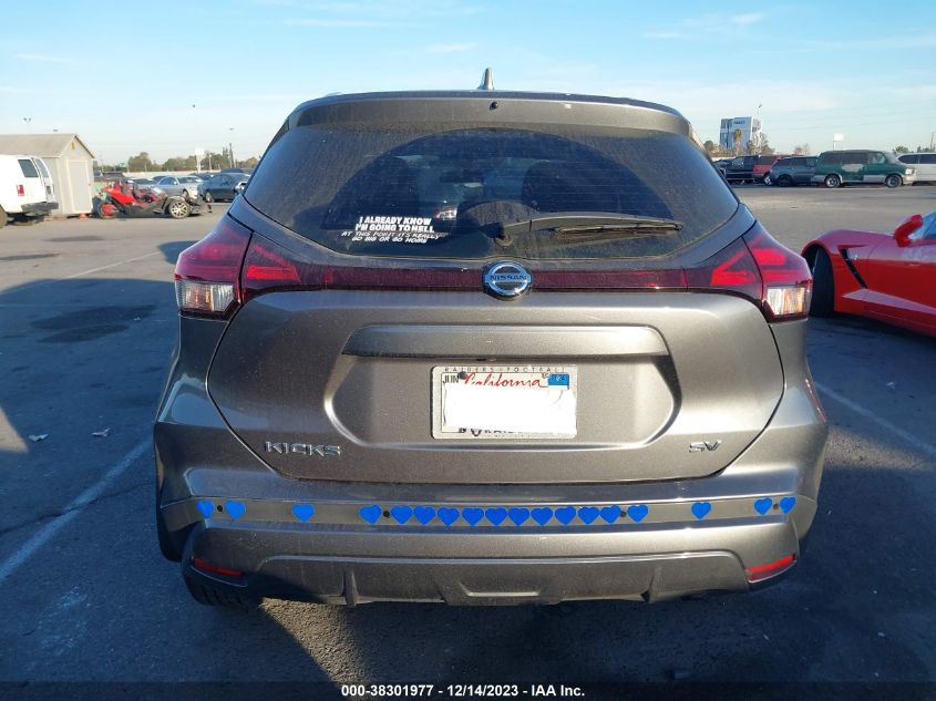 2021 NISSAN KICKS SV XTRONIC CVT - 3N1CP5CV9ML504362