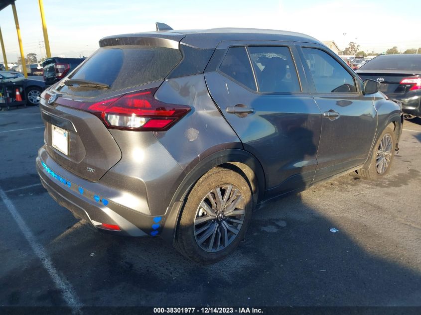 2021 NISSAN KICKS SV XTRONIC CVT - 3N1CP5CV9ML504362