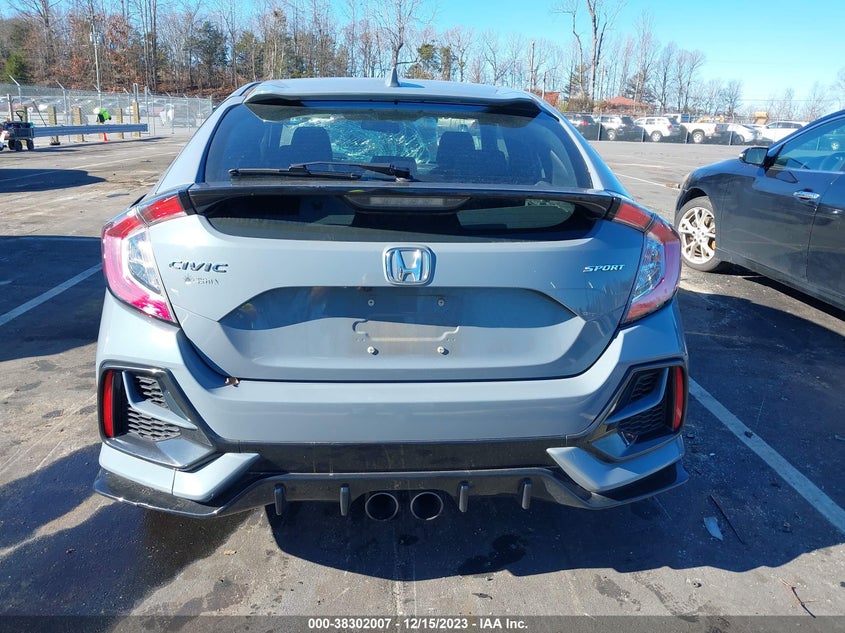 VIN SHHFK7H41MU221763 2021 HONDA CIVIC SPORT