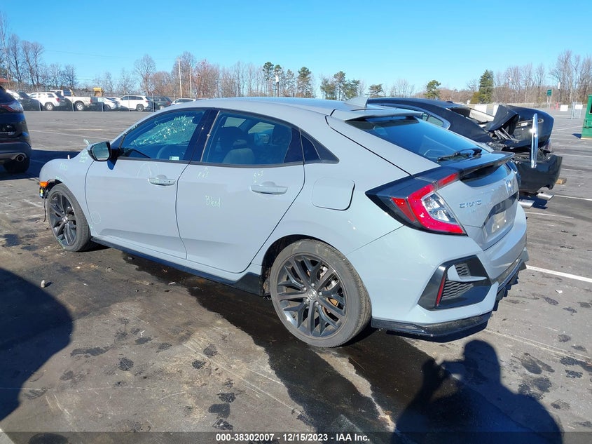 VIN SHHFK7H41MU221763 2021 HONDA CIVIC SPORT
