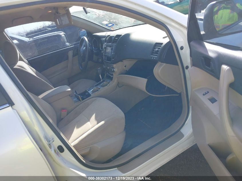 2013 TOYOTA HIGHLANDER - 5TDZK3EH1DS141874