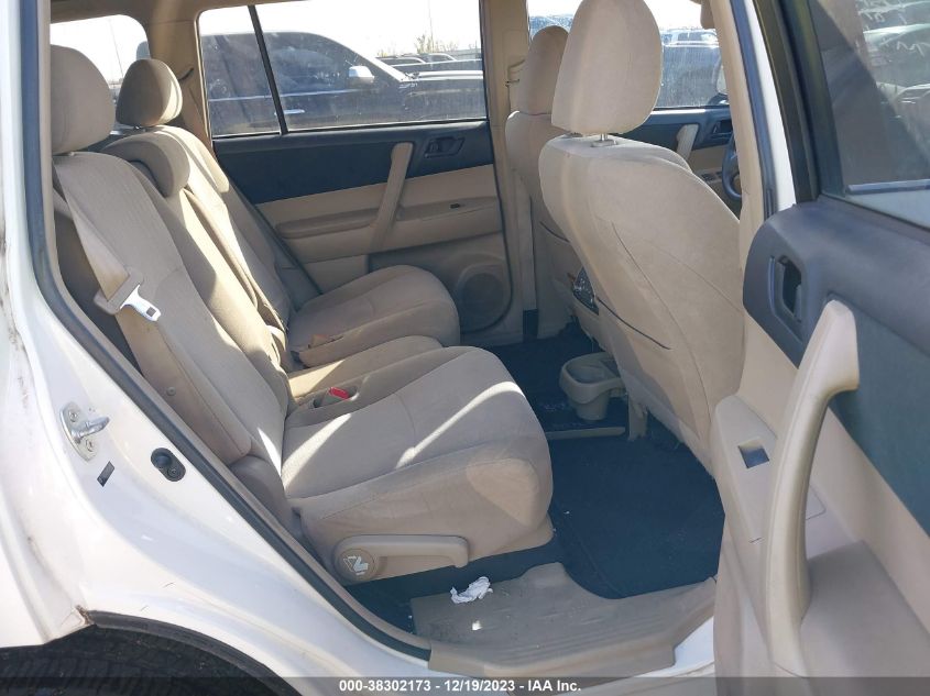 2013 TOYOTA HIGHLANDER - 5TDZK3EH1DS141874