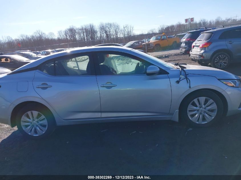 2022 NISSAN SENTRA S XTRONIC CVT - 3N1AB8BV7NY225361