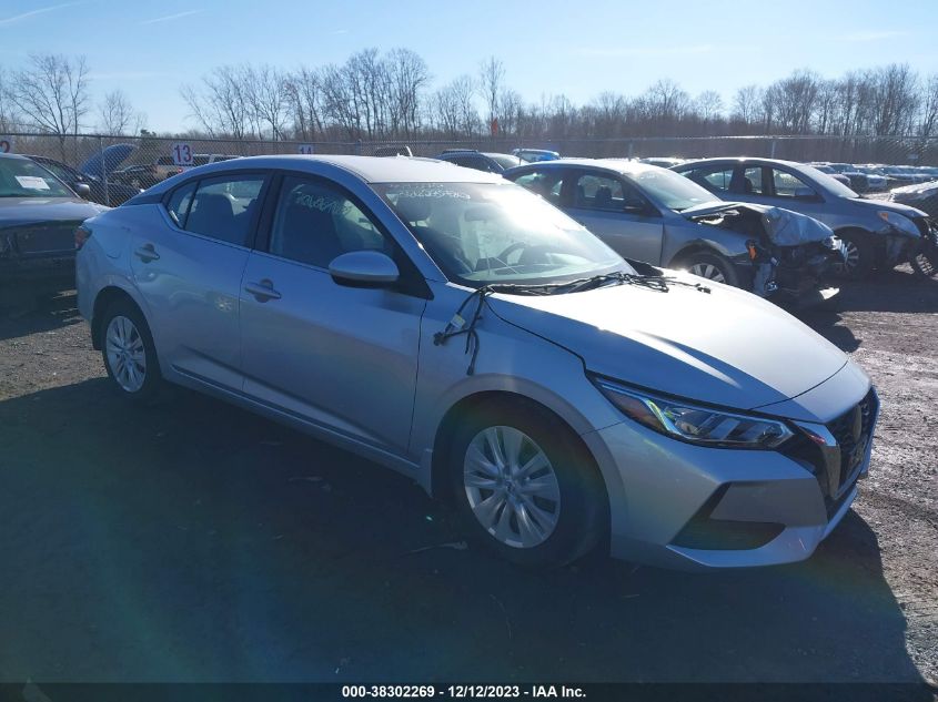 2022 NISSAN SENTRA S XTRONIC CVT - 3N1AB8BV7NY225361