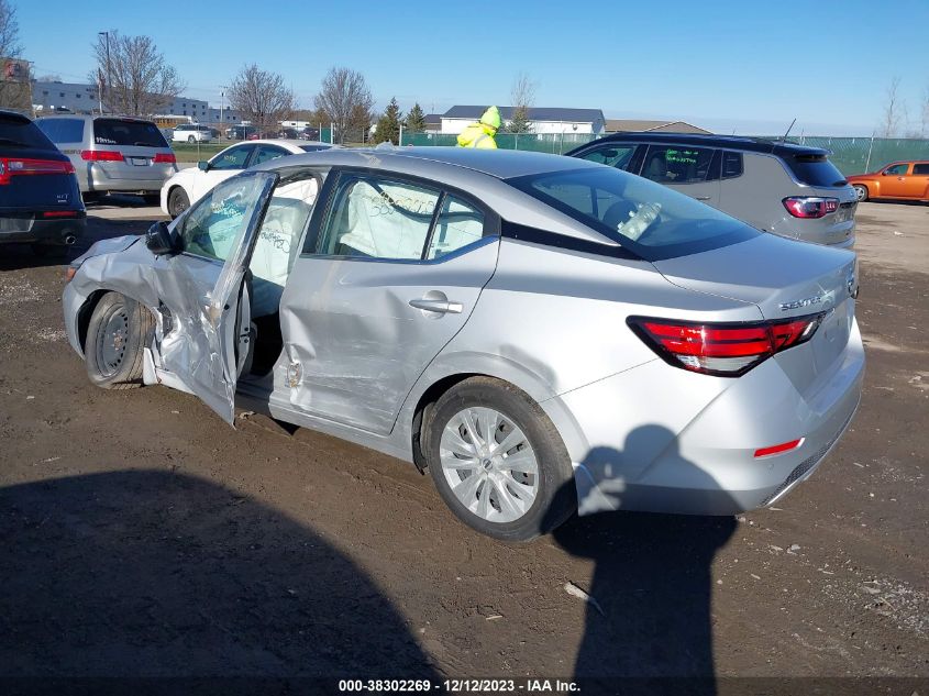 2022 NISSAN SENTRA S XTRONIC CVT - 3N1AB8BV7NY225361