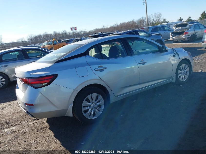 2022 NISSAN SENTRA S XTRONIC CVT - 3N1AB8BV7NY225361