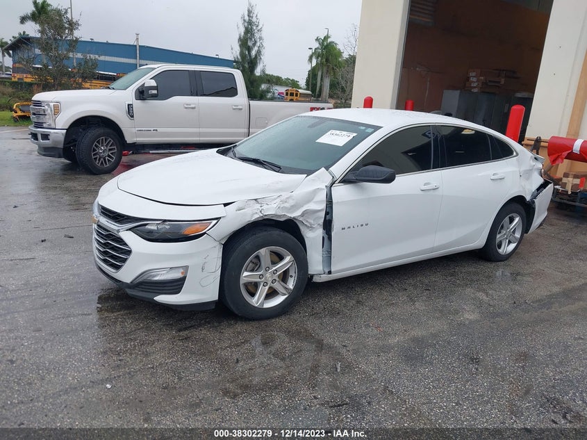 2021 CHEVROLET MALIBU 1.5L I-4 DI, DOHC, V(VIN: 1G1ZB5ST4MF089282