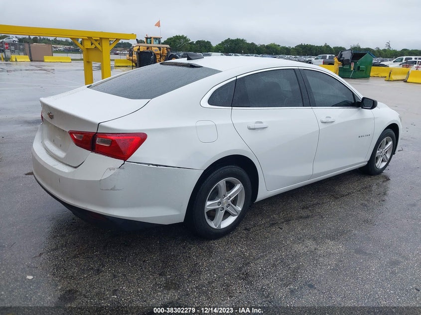 VIN 1G1ZB5ST4MF089282 2021 CHEVROLET MALIBU FWD LS