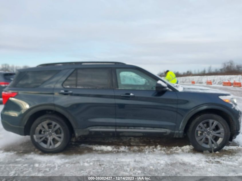 2022 FORD EXPLORER XLT - 1FMSK8DH0NGA70058