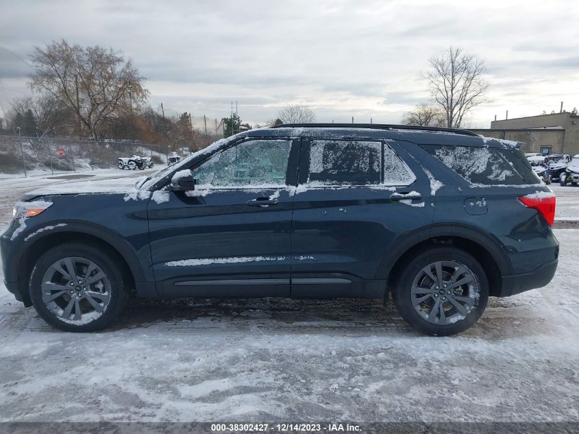 2022 FORD EXPLORER XLT - 1FMSK8DH0NGA70058