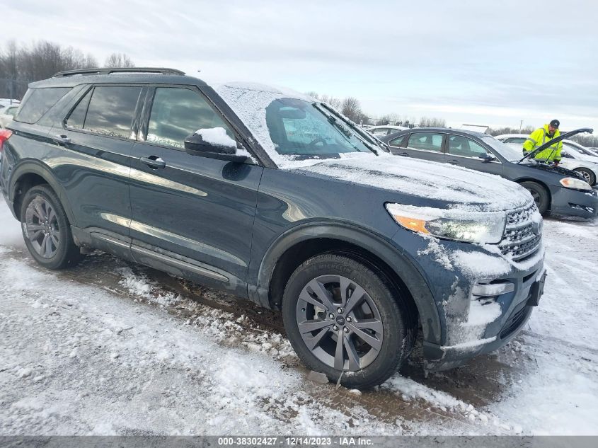 2022 FORD EXPLORER XLT - 1FMSK8DH0NGA70058