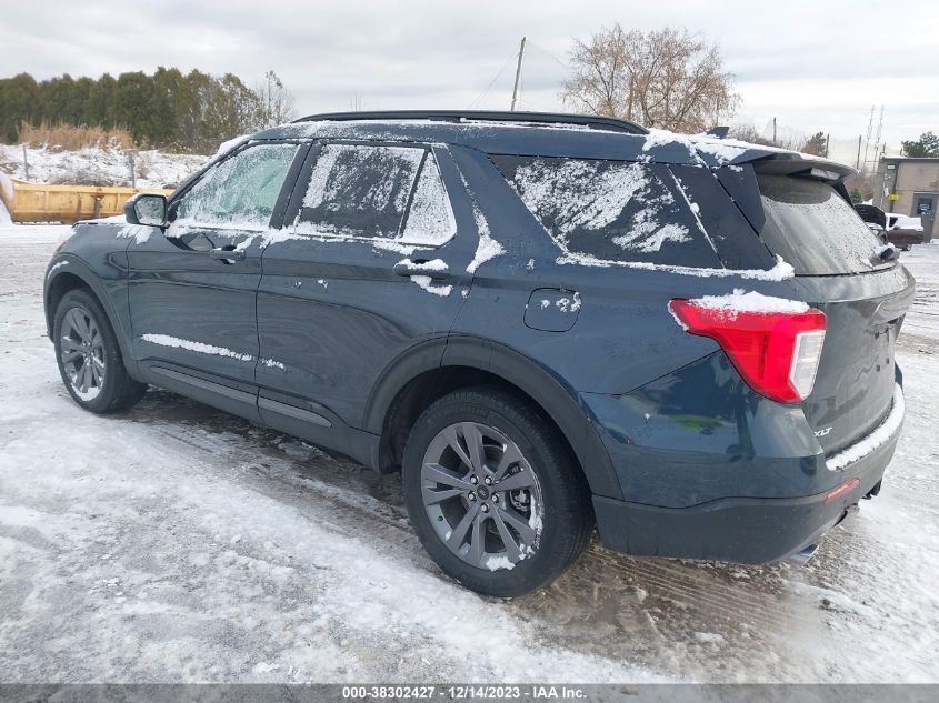 2022 FORD EXPLORER XLT - 1FMSK8DH0NGA70058
