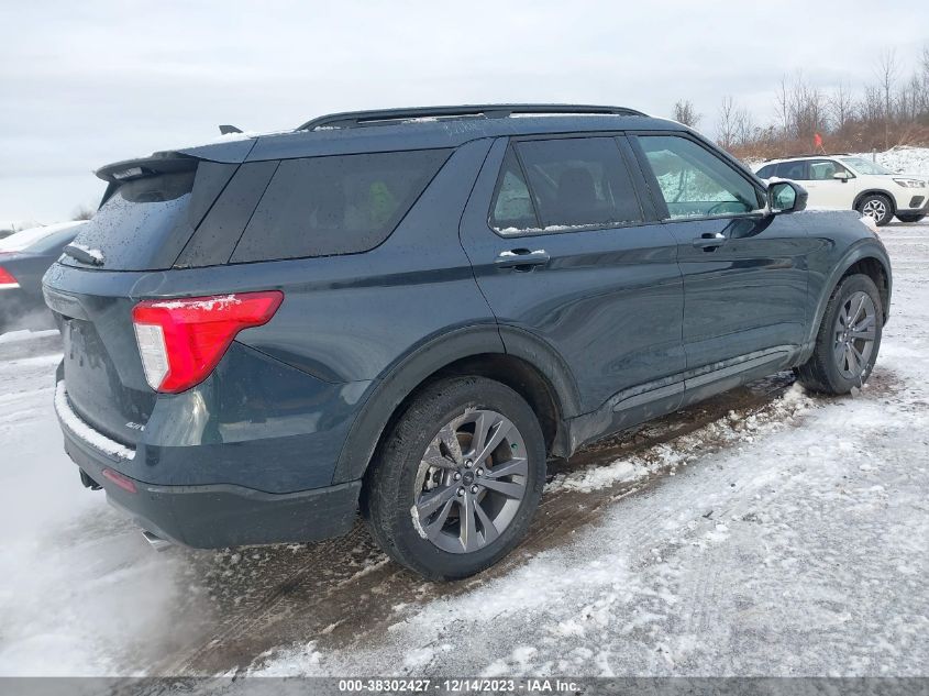 2022 FORD EXPLORER XLT - 1FMSK8DH0NGA70058