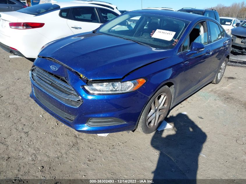 2016 FORD FUSION SE - 3FA6P0H76GR174243
