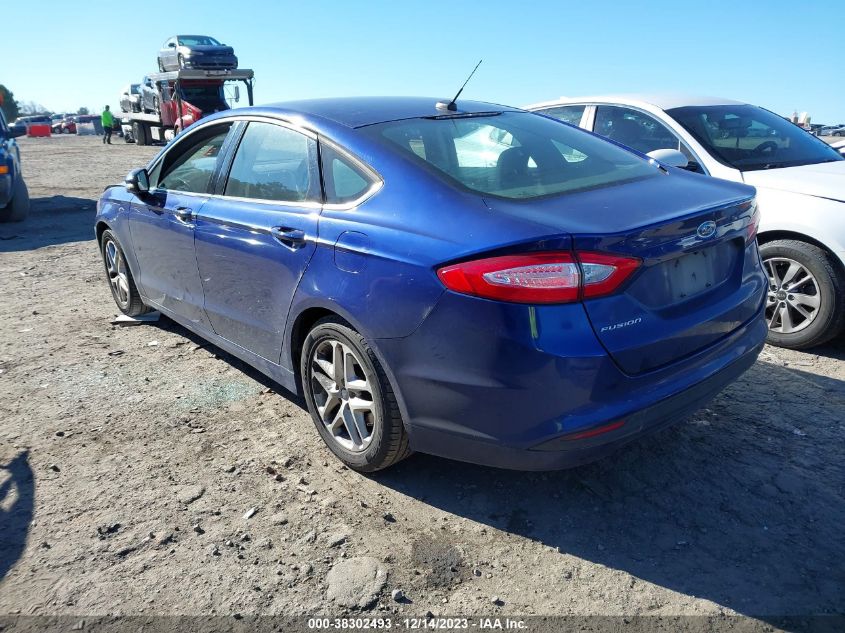 2016 FORD FUSION SE - 3FA6P0H76GR174243