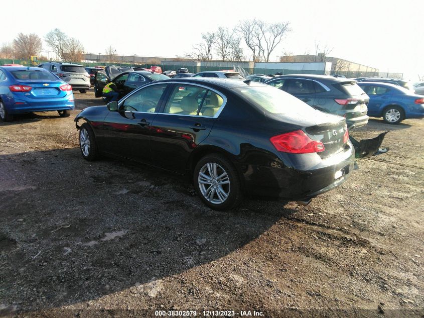 2013 INFINITI G37X JN1CV6AR7DM762712