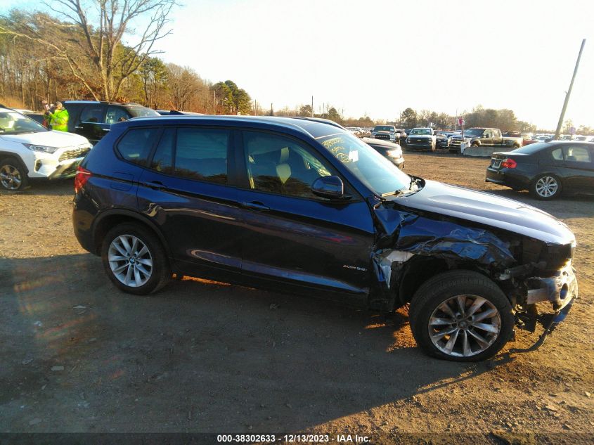 2015 BMW X3 XDRIVE28I - 5UXWX9C59F0D60251