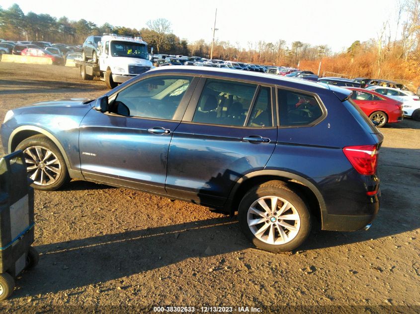 2015 BMW X3 XDRIVE28I - 5UXWX9C59F0D60251