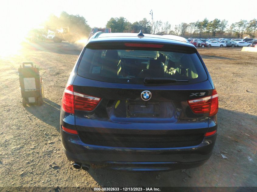 2015 BMW X3 XDRIVE28I - 5UXWX9C59F0D60251