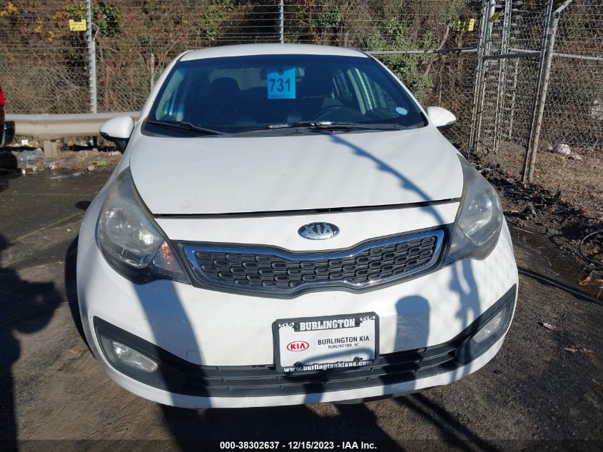2014 KIA RIO EX - KNADN4A35E6368131