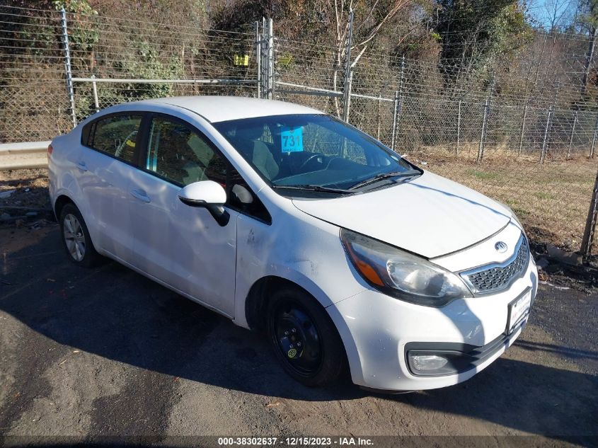 2014 KIA RIO EX - KNADN4A35E6368131