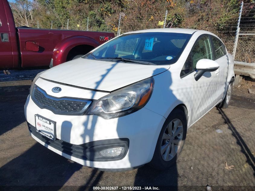 2014 KIA RIO EX - KNADN4A35E6368131