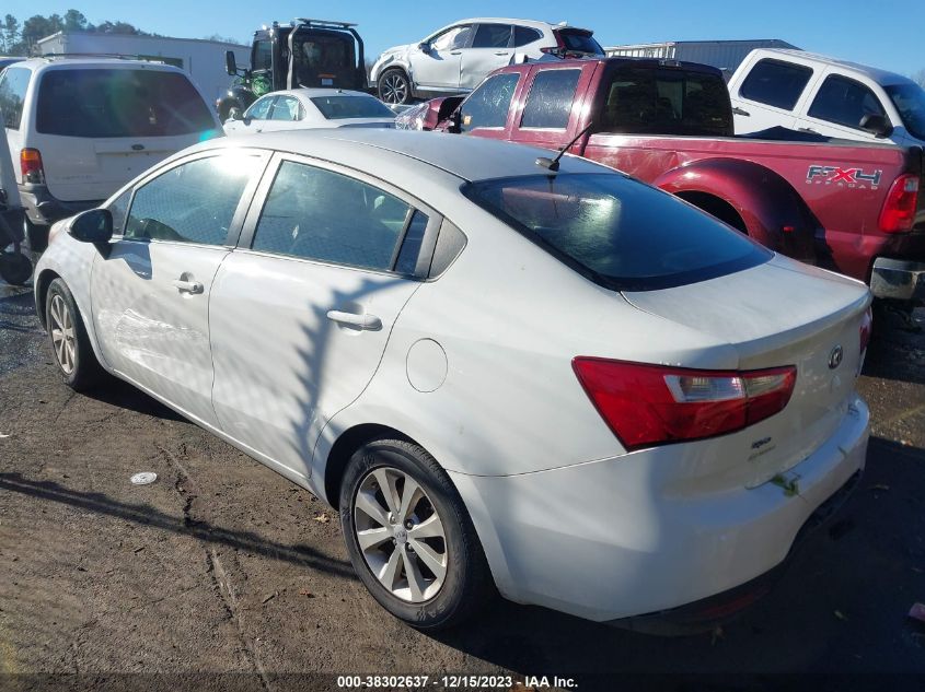 2014 KIA RIO EX - KNADN4A35E6368131