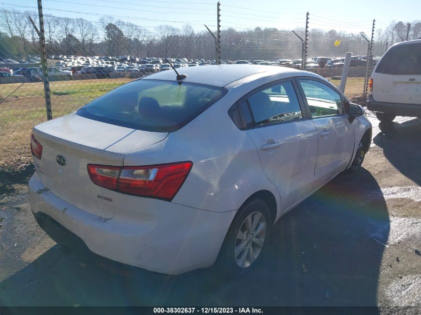 2014 KIA RIO EX - KNADN4A35E6368131