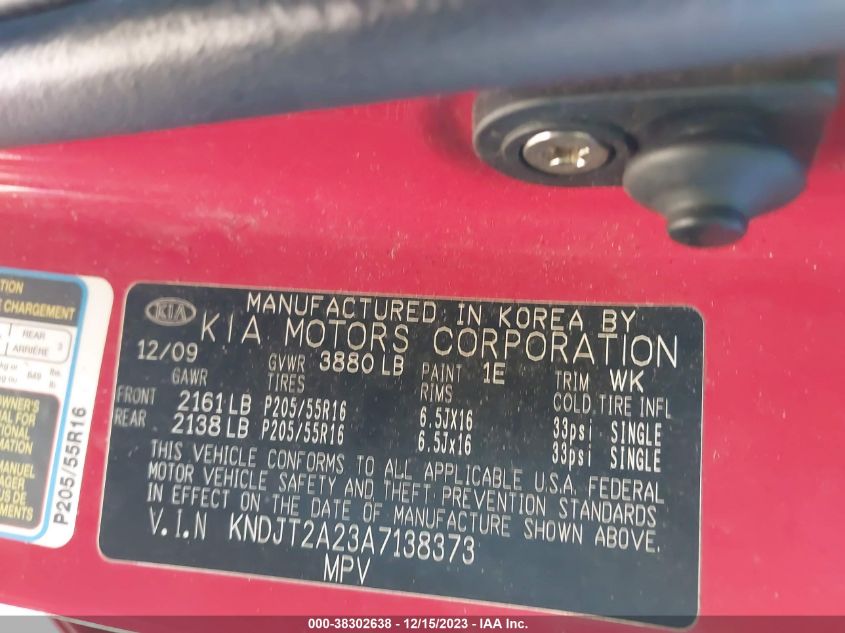 2019 KIA SOUL - KNDJN2A20K7019921