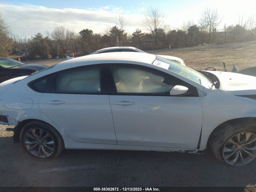 2015 CHRYSLER 200 S - 1C3CCCBB1FN721352