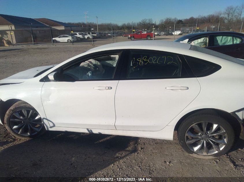 2015 CHRYSLER 200 S - 1C3CCCBB1FN721352