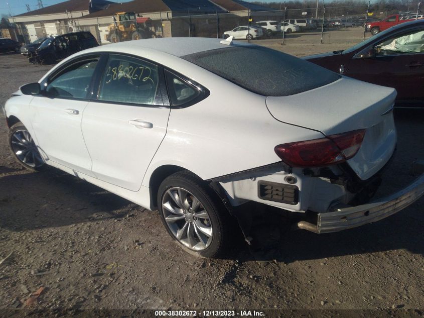 2015 CHRYSLER 200 S - 1C3CCCBB1FN721352