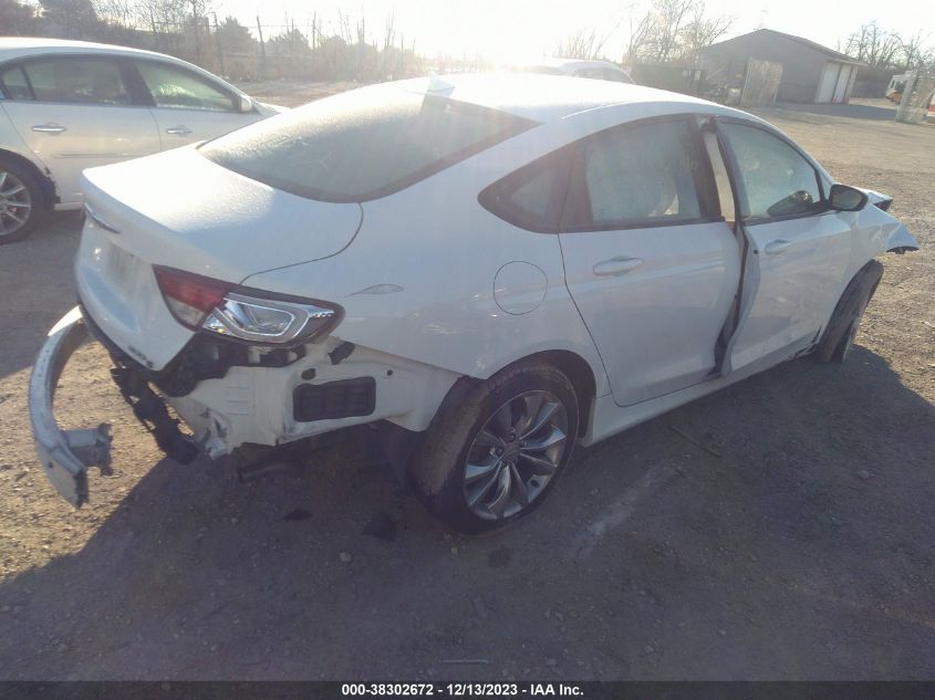 2015 CHRYSLER 200 S - 1C3CCCBB1FN721352