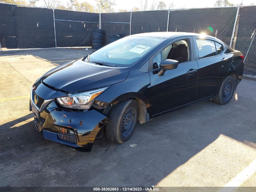 2020 NISSAN VERSA S XTRONIC CVT - 3N1CN8DV2LL900606