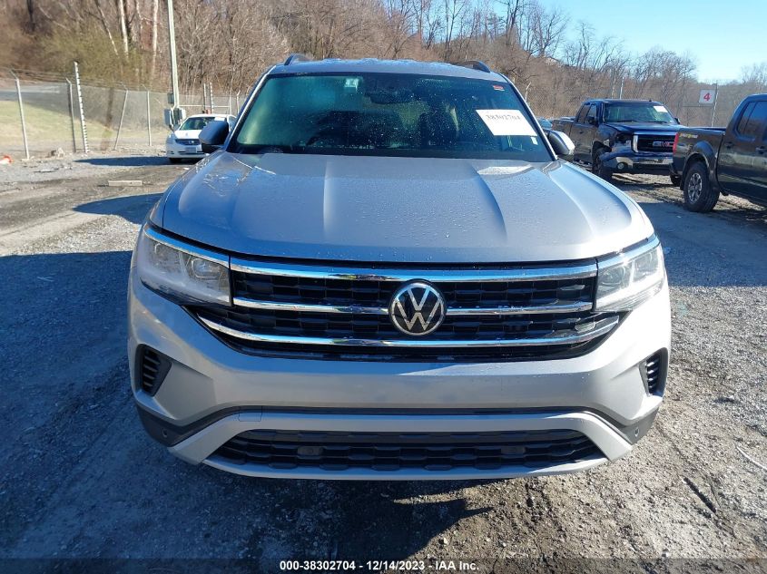 2021 VOLKSWAGEN ATLAS 3.6L V6 SE W/TECHNOLOGY - 1V2HR2CA5MC578073