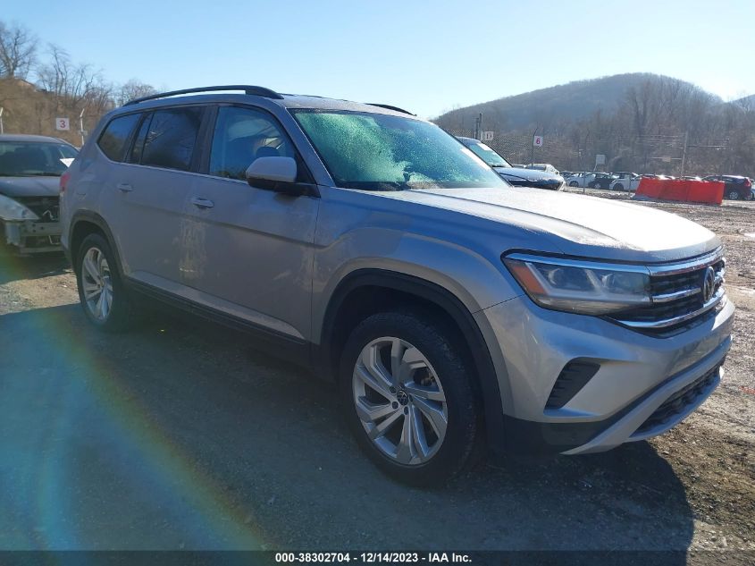 2021 VOLKSWAGEN ATLAS 3.6L V6 SE W/TECHNOLOGY - 1V2HR2CA5MC578073