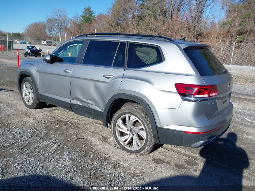 2021 VOLKSWAGEN ATLAS 3.6L V6 SE W/TECHNOLOGY - 1V2HR2CA5MC578073