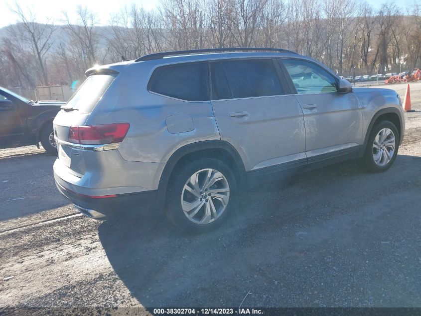 2021 VOLKSWAGEN ATLAS 3.6L V6 SE W/TECHNOLOGY - 1V2HR2CA5MC578073