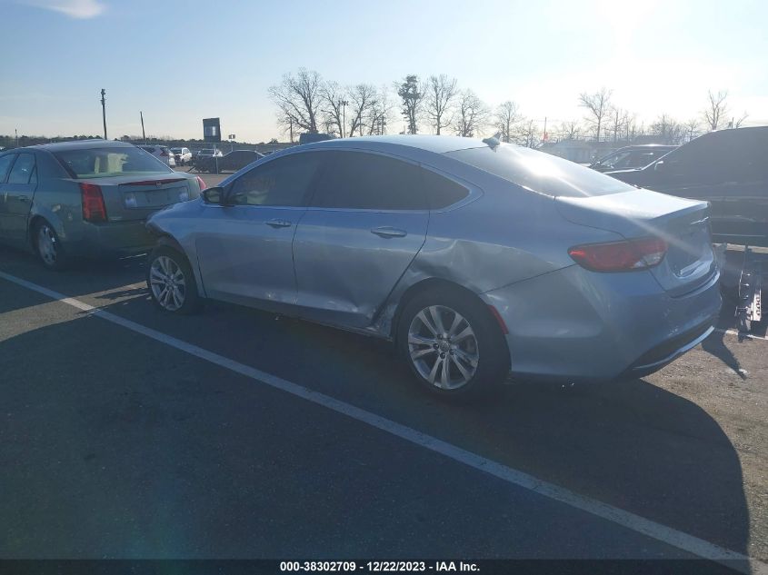 2015 CHRYSLER 200 LIMITED - 1C3CCCAB0FN712580