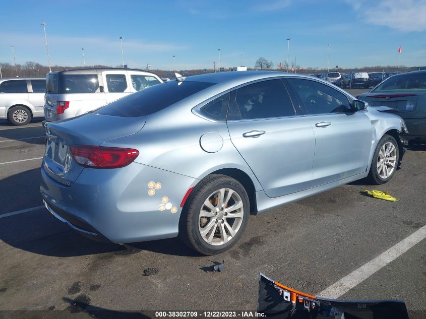 2015 CHRYSLER 200 LIMITED - 1C3CCCAB0FN712580